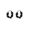 Wholesale Alloy Geometric Ushape Electroplated Women's Earrings With Retro Fashion Temperament And High Sense