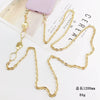 Wholesale Alloy Glossy Specialshaped Chain Electroplated Jewelry Accessories Mobile Phone Case Pendant Antifall Lanyard For Women