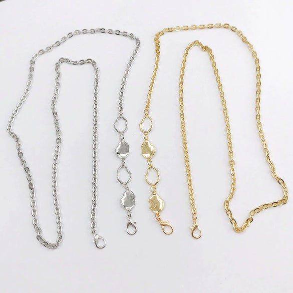 Wholesale Alloy Glossy Specialshaped Chain Electroplated Jewelry Accessories Mobile Phone Case Pendant Antifall Lanyard For Women