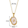 Wholesale Alloy Gold Plated Three Dimensional Letters Heart Pattern Necklace