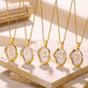 Wholesale Alloy Gold Plated Three Dimensional Letters Heart Pattern Necklace