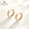 Wholesale Alloy Goldplated Geometric Hoop Earrings For Women Simple Design