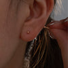Wholesale Alloy Goldplated Geometric Simple Women's Earrings