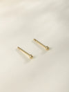 Wholesale Alloy Goldplated Geometric Simple Women's Earrings