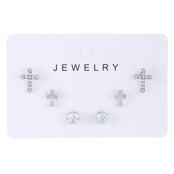 Wholesale Alloy Gothic Fashion Electroplated Geometric Butterfly Rhinestone Heart Earrings For Women