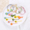 Wholesale Alloy Hair Clips With Plants And Flowers Style And Baking Varnish Treatment