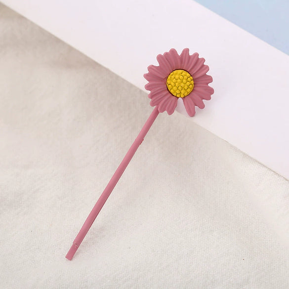 Wholesale Alloy Hair Clips With Plants And Flowers Style And Baking Varnish Treatment