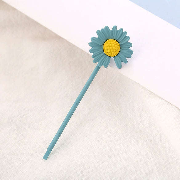 Wholesale Alloy Hair Clips With Plants And Flowers Style And Baking Varnish Treatment