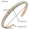 Wholesale Alloy Hair Hoop Women's Diamond Simple Geometric Headband Hair Accessories