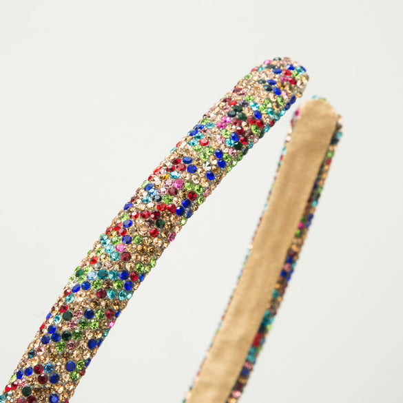 Wholesale Alloy Hair Hoop Women's Diamond Simple Geometric Headband Hair Accessories