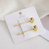 Wholesale Alloy Hairpin With New Moon And Cat Design Cartoon Style Set With Diamonds For Women