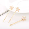 Wholesale Alloy Hairpin With Starfish Shell Design And Electroplating Treatment For Women