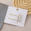 Wholesale Alloy Handmade Cute Galaxy Starry Sky Fantasy Forest Onepiece Hair Clip For Women