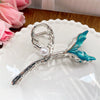 Wholesale Alloy Handmade Fishtail Starfish Hair Accessories For Women Metal Grab Clip And Hairpin