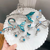 Wholesale Alloy Handmade Fishtail Starfish Hair Accessories For Women Metal Grab Clip And Hairpin