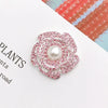 Wholesale Alloy Handmade Flower Diamond Jewelry And Mobile Phone Case Accessories Materials