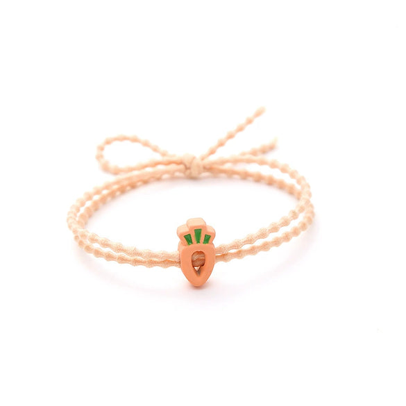 Wholesale Alloy Handmade Fruit Shaped Hair Bands Pineapple Strawberry Carrot Hollow Design