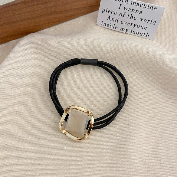 Wholesale Alloy Handmade High Elastic Head Rope Hair Ring
