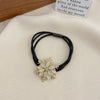 Wholesale Alloy Handmade High Elastic Head Rope Hair Ring