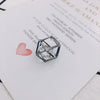 Wholesale Alloy Handmade Hollow Three Dimensional Shaped Zircon Rhinestone Hair Accessories Electroplated