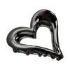 Wholesale Alloy Handmade Hollowout Love Shape Female Hair Shark Clip Hair Accessories