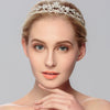 Wholesale Alloy Handmade Rhinestone Bridal Crown Hair Accessories For Women