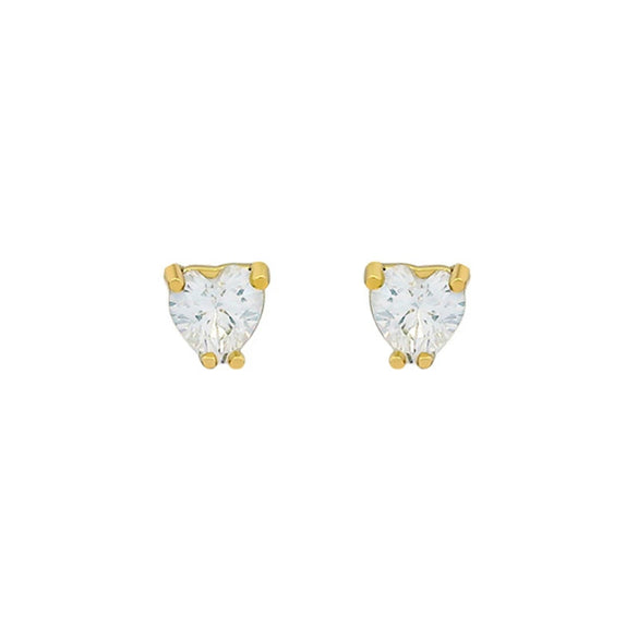 Wholesale Alloy Heart Geometric Sweet Style Electroplated Women's Earrings