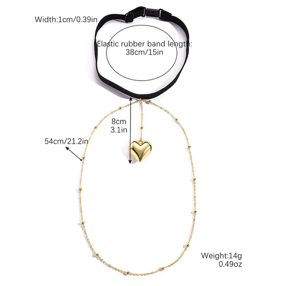 Wholesale Alloy Heart Pattern Electroplating Exaggerated Multichain Women's Thigh Leg Chain