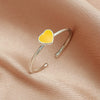 Wholesale Alloy Heart Shape Oil Drop Style Women's Ring