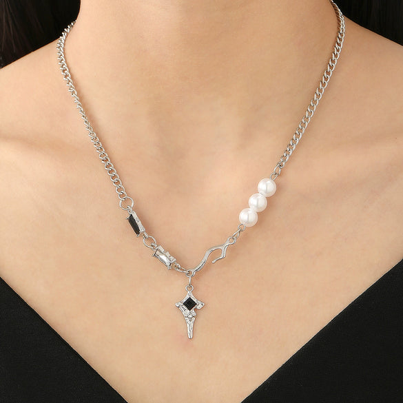 Wholesale Alloy Heart Shape Pendant Necklace For Women With Electroplating And Ins Style