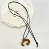 Wholesale Alloy Heart Shape Women's Simple Long Clavicle Necklace