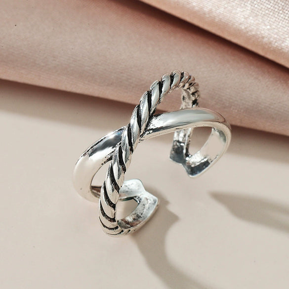 Wholesale Alloy Heart Shaped Electroplated Ring For Women And Unisex