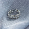Wholesale Alloy Heart Shaped Electroplated Ring For Women And Unisex