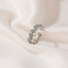 Wholesale Alloy Heart Shaped Electroplated Ring For Women And Unisex