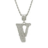 Wholesale Alloy Hip Hop Geometric Pendant Necklace With Electroplating Treatment And Twist Chain