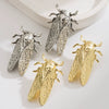Wholesale Alloy Insect Stud Earrings Electroplating Vintage Personality Style For Women