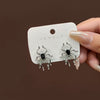 Wholesale Alloy Insects Inspired Electroplated Spider Ear Clip Earrings