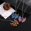 Wholesale Alloy Insects Style Electroplating Butterfly Necklace For Women