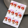 Wholesale Alloy Insectshaped Niche Design Electroplated Earrings