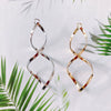 Wholesale Alloy Jewelry Accessories Color Retention Plating Twist Simple Earrings