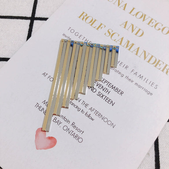 Wholesale Alloy Jewelry Accessories Electroplating Handmade Flat Long Earrings