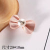 Wholesale Alloy Jewelry Accessories Fashion Bow Headwear And Cute Rabbit Phone Case Accessories With Electroplating