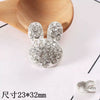 Wholesale Alloy Jewelry Accessories Fashion Bow Headwear And Cute Rabbit Phone Case Accessories With Electroplating