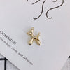 Wholesale Alloy Jewelry Accessories Spray Painted Abstract Puppy Earrings Pendant