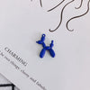 Wholesale Alloy Jewelry Accessories Spray Painted Abstract Puppy Earrings Pendant