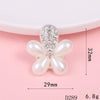 Wholesale Alloy Jewelry Accessories With Flower Pattern And Electroplating Treatment For Mobile Phone Shell Stick Drill Five Petal Flower And Snowflake Design