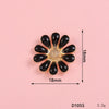 Wholesale Alloy Jewelry Accessories With Flower Pattern And Electroplating Treatment For Mobile Phone Shell Stick Drill Five Petal Flower And Snowflake Design