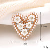Wholesale Alloy Jewelry Accessories With Flower Pattern And Electroplating Treatment For Mobile Phone Shell Stick Drill Five Petal Flower And Snowflake Design