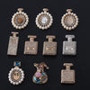 Wholesale Alloy Jewelry Accessories With Perfume Bottle Pattern And Electroplating Design