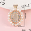 Wholesale Alloy Jewelry Accessories With Perfume Bottle Pattern And Electroplating Design